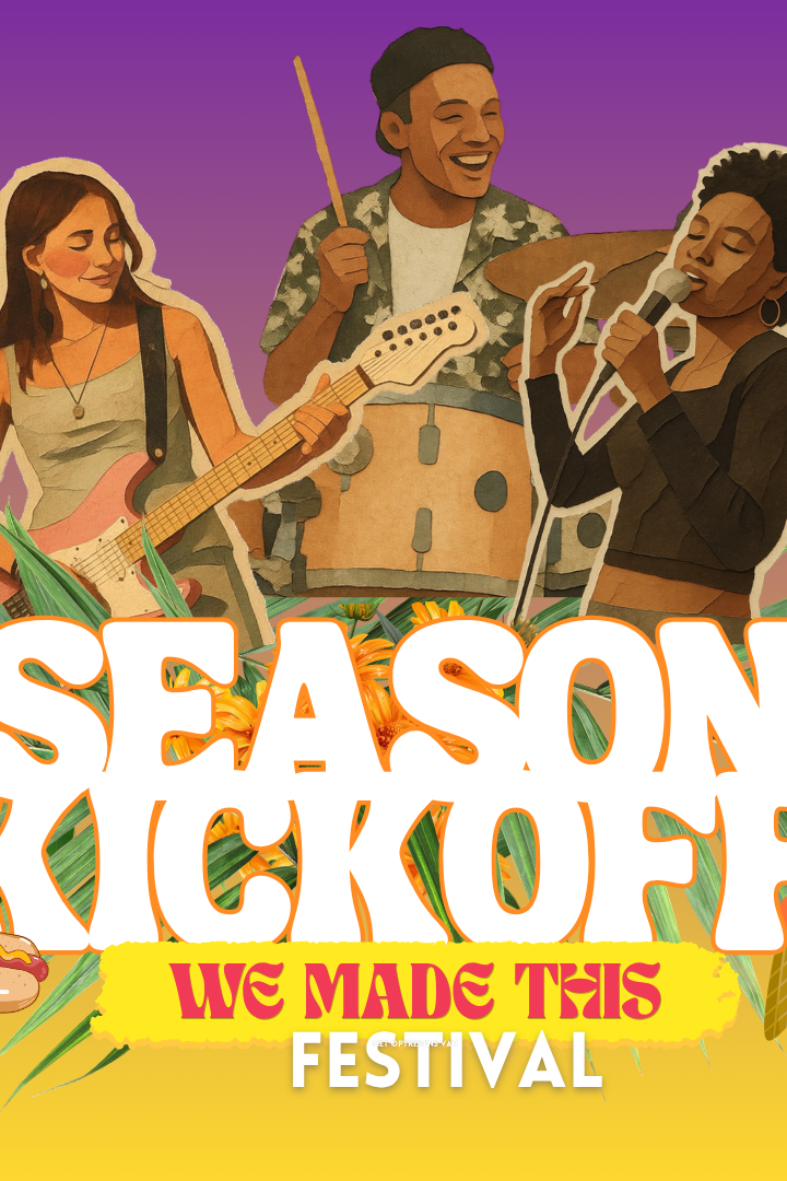 SEASON KICK OFF FESTIVAL ‘WE MADE THIS’ zaterdag 29 augustus!